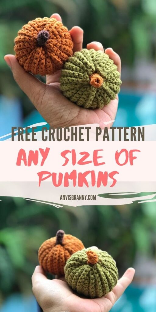 crochet pumpkin free crochet pattern