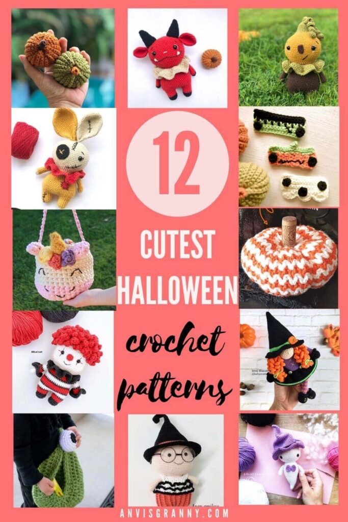 12 cutest Halloween crochet patterns for beginners (Free and paid)