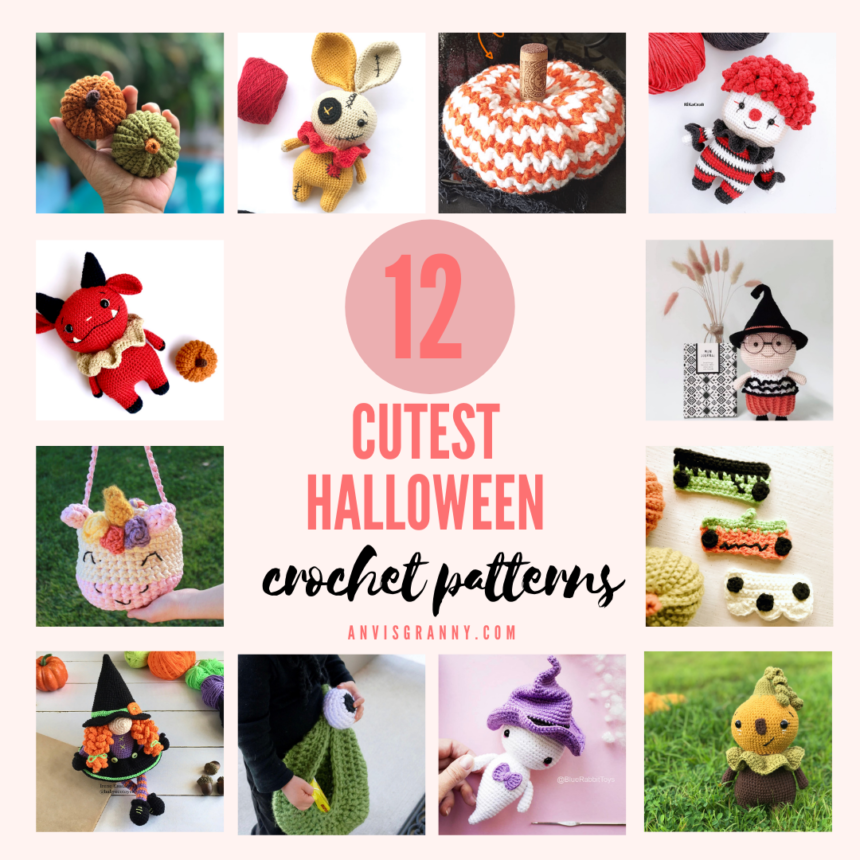 12 Cutest Halloween crochet patterns that you want to create