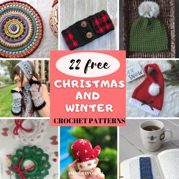 22 Christmas Crochet Free Patterns Giveaway