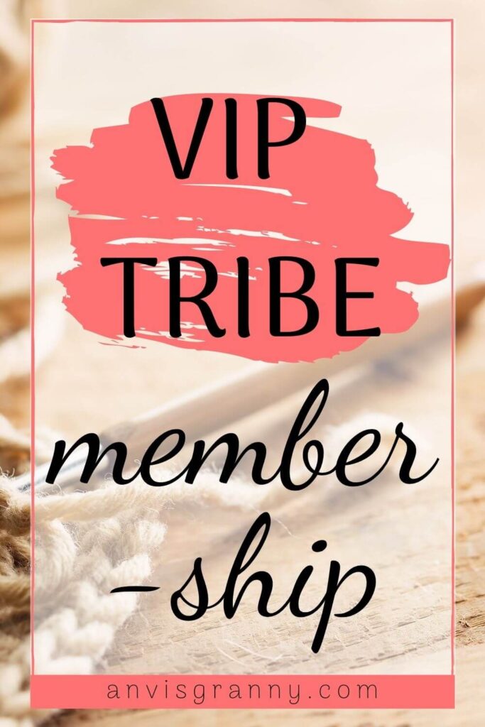Join VIP Tribe membership for Premium Crochet amigurumi patterns and printables with Anvi's Granny Handicrafts