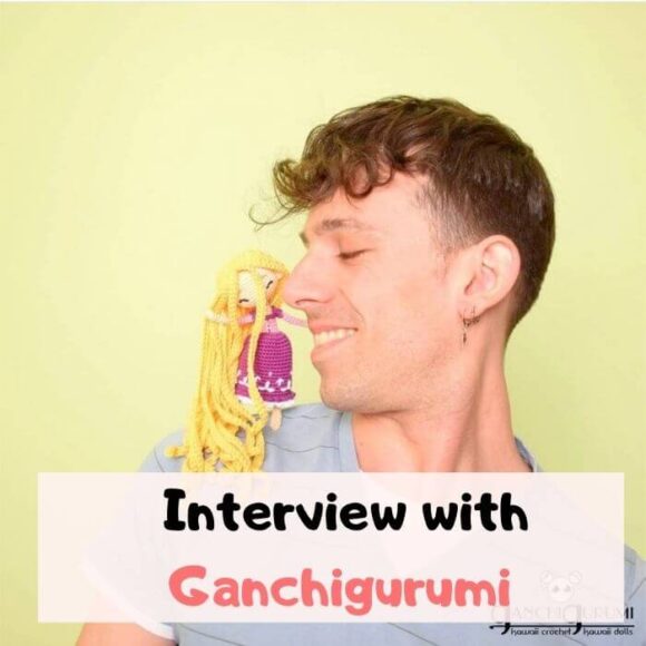 Crochet Designer Interview – Ganchigurumi + Free doll keychain PDF pattern