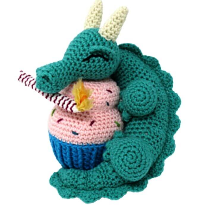 hooked by kati crochet amigurumi dragon
