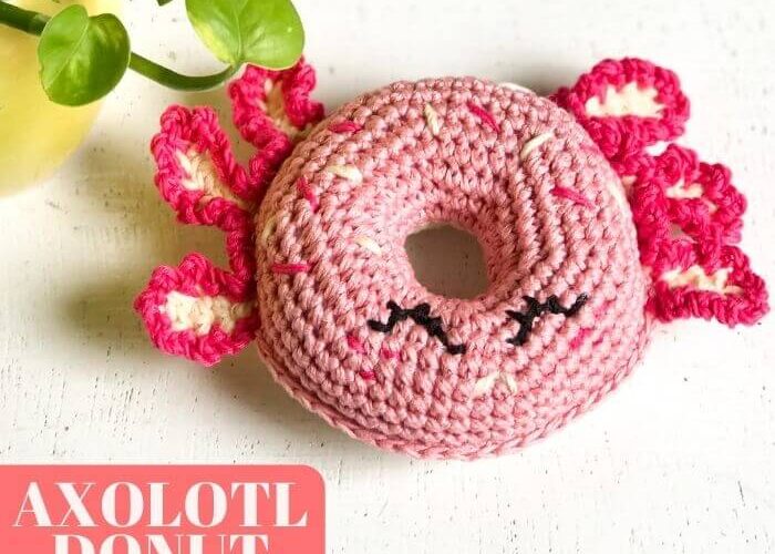 Axolotl-donut-amigurumi-pattern