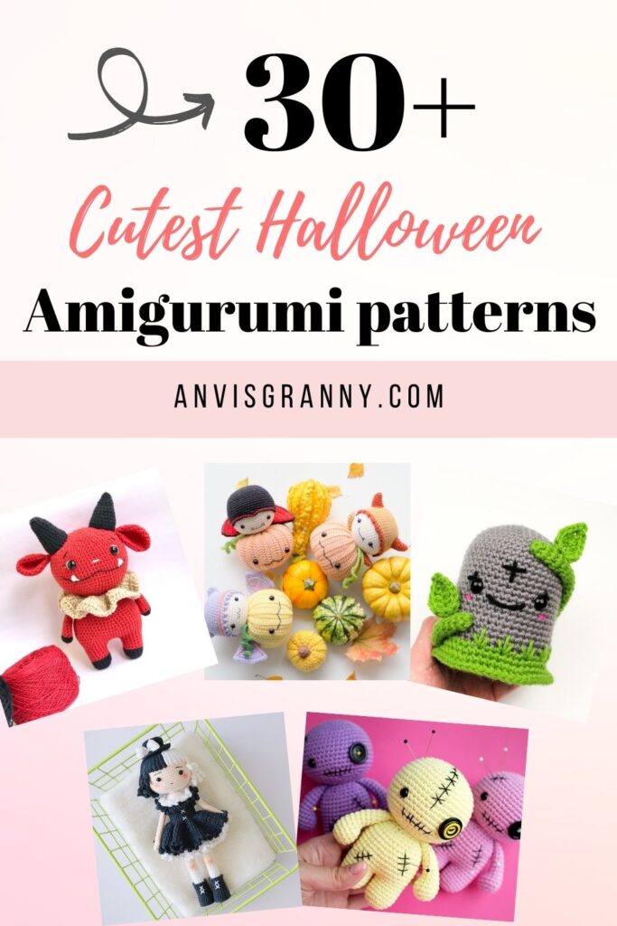 Halloween pdf pattern amigurumi