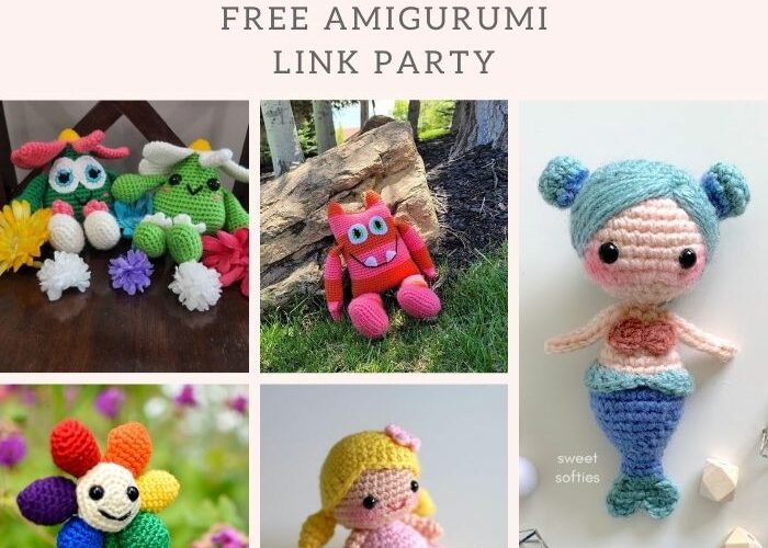 AMAZING AMI LINK PARTY #5 – Super Cute and Adorable Amigurumi Dolls Pattern Free