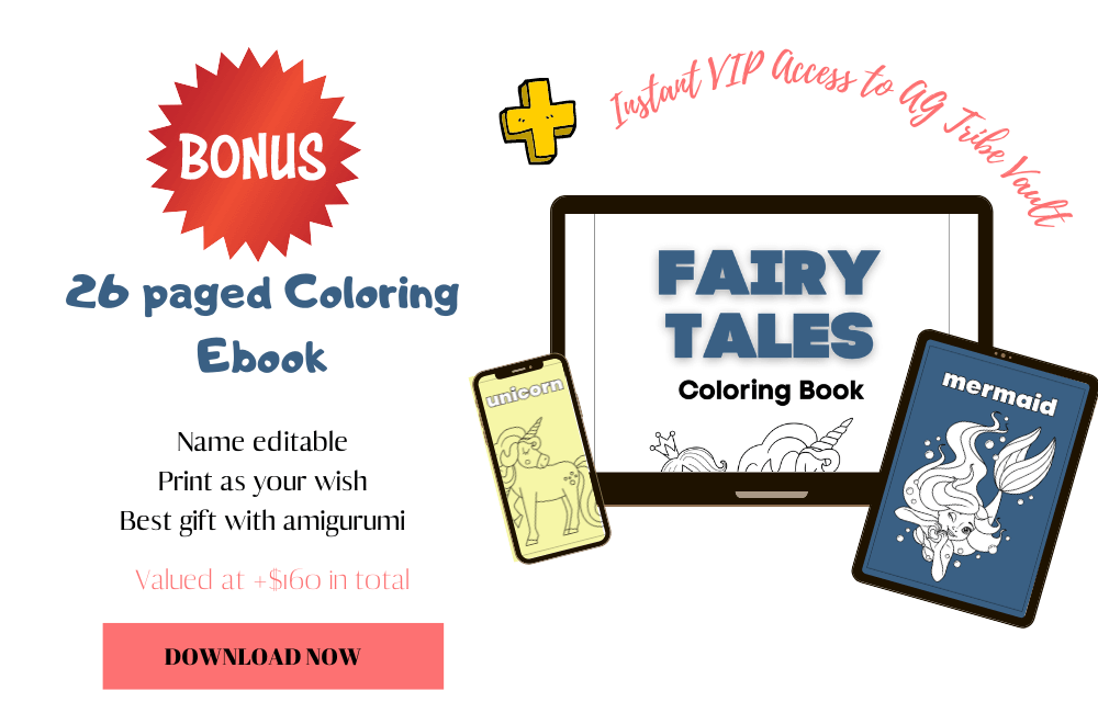 Mockup for Tribe Vault -Fairy Tale Coloring Ebook (1)